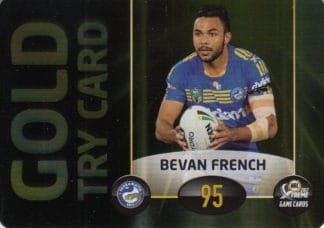 2017 NRL Xtreme Power Cards - PC03 Bevan French Parramatta Eels