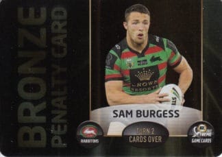 2017 NRL Xtreme Power Cards - PC12 Sam Burgess South Sydney Rabbitohs