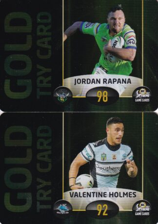 2017 NRL Xtreme Power Cards