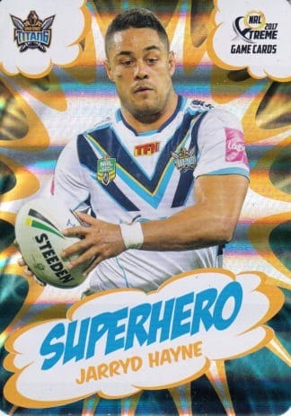 2017 NRL Xtreme Superhero - SH09 Jarryd Hayne Gold Coast Titans