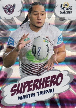 2017 NRL Xtreme Superhero - SH12 Martin Taupau Manly Sea Eagles