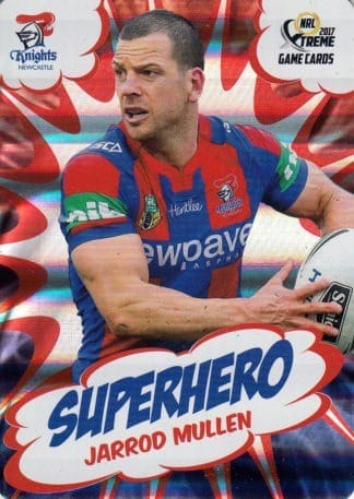 2017 NRL Xtreme Superhero - SH16 Jarrod Mullen Newcastle Knights