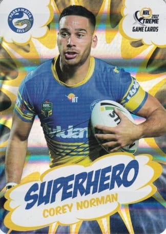 2017 NRL Xtreme Superhero - SH19 Corey Norman Parramatta Eels