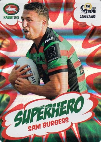 2017 NRL Xtreme Superhero - SH23 Sam Burgess South Sydney Rabbitohs