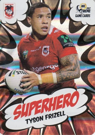2017 NRL Xtreme Superhero - SH25 Tyson Frizell St George Dragons