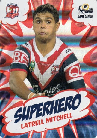 2017 NRL Xtreme Superhero - SH27 Latrell Mitchell Sydney Roosters