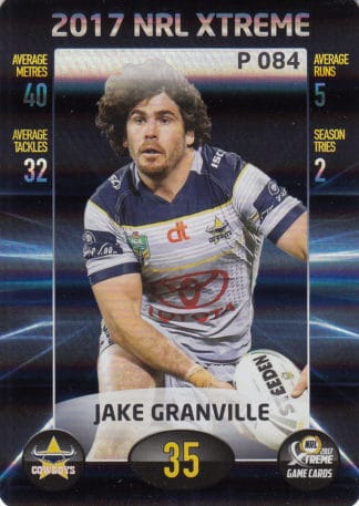 2017 NRL Xtreme Parallels - P084 Jake Granville North QLD Cowboys