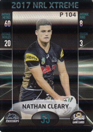 2017 NRL Xtreme Parallels - P104 Nathan Cleary Penrith Panthers