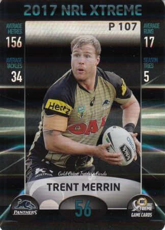 2017 NRL Xtreme Parallels - P107 Trent Merrin Penrith Panthers