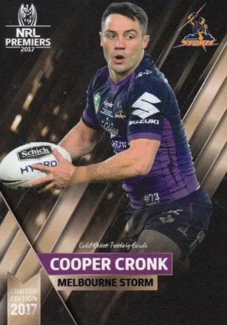 2017 NRL Premiers Series - PC08 Cooper Cronk Melbourne Storm
