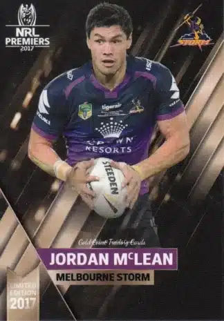 2017 NRL Premiers Series - PC11 Jordan McLean Melbourne Storm