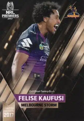 2017 NRL Premiers Series - PC12 Felise Kaufusi Melbourne Storm