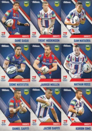 2017 NRL Traders Base Team Set - Newcastle Knights