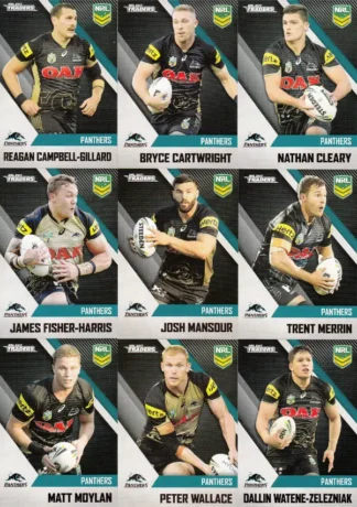 2017 NRL Traders Base Team Set - Penrith Panthers