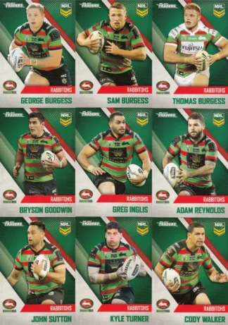 2017 NRL Traders Base Team Set - South Sydney Rabbitohs
