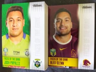 2017 NRL Traders Faces Of The Game Full Set - 48 Cards