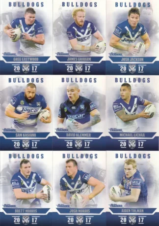 2017 NRL Traders Pearl Special Team Set - Canterbury Bulldogs