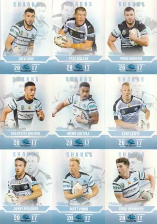 2017 NRL Traders Pearl Special Team Set - Cronulla Sharks