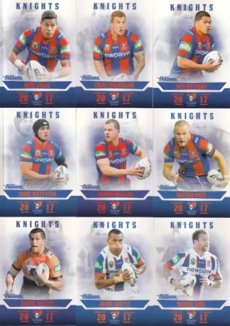 2017 NRL Traders Pearl Special Team Set - Newcastle Knights