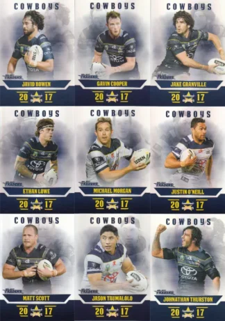 2017 NRL Traders Pearl Special Team Set - North QLD Cowboys