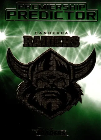 2017 NRL Traders Premiership Predictor - PP02 Canberra Raiders