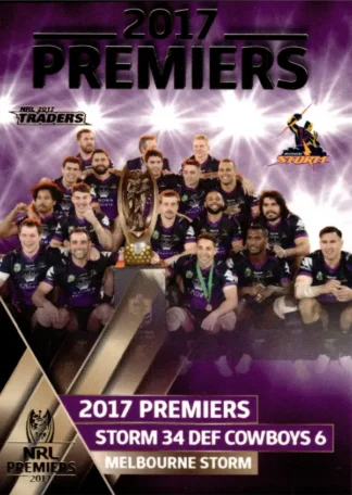 2017 NRL Traders Redeemed Premiers Set