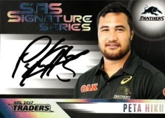 2017 NRL Traders Authentic SAS Signature - SASS11 Peta Hiku Penrith Panthers