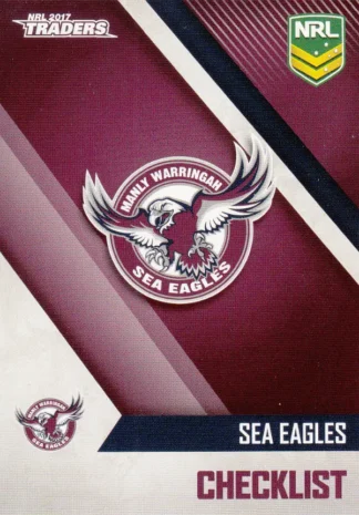 2017 NRL Traders Team Master Set #4 - Manly Sea Eagles