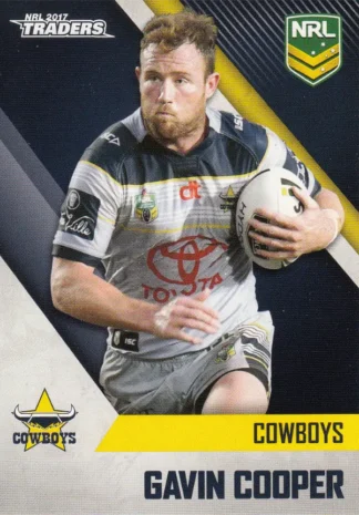 2017 NRL Traders Common Card - Base 083 Gavin Cooper North QLD Cowboys