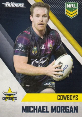 2017 NRL Traders Common Card - Base 086 Michael Morgan North QLD Cowboys