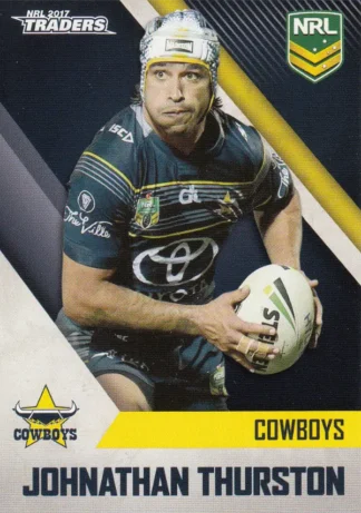 2017 NRL Traders Common Card - Base 090 Johnathan Thurston North QLD Cowboys