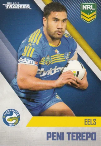 2017 NRL Traders Common Card - Base 100 Peni Terepo Parramatta Eels