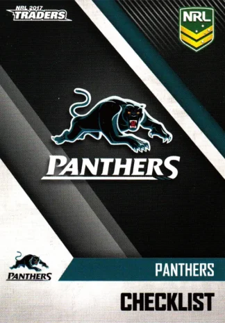 2017 NRL Traders Common Card - Base 101 Checklist Penrith Panthers