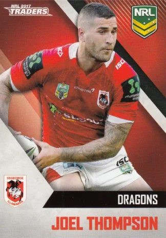2017 NRL Traders Common Card - Base 129 Joel Thompson St George Dragons