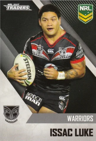 2017 NRL Traders Common Card - Base 148 Issac Luke Warriors