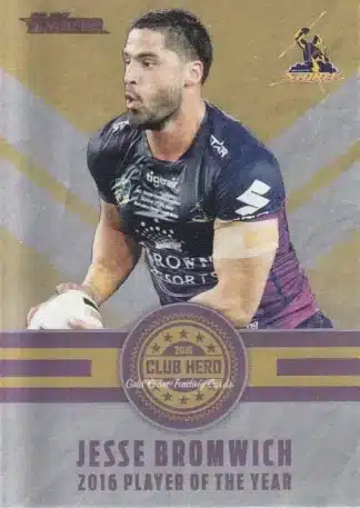 2017 NRL Traders Club Hero - CH13 Jesse Bromwich Melbourne Storm