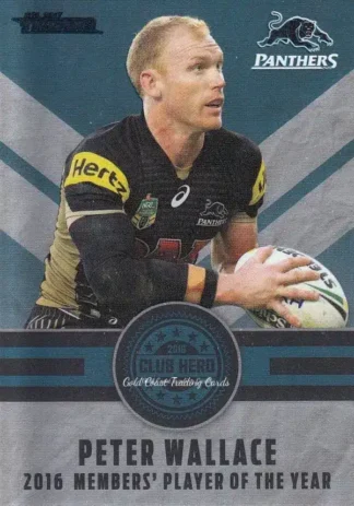 2017 NRL Traders Club Hero - CH22 Peter Wallace Penrith Panthers