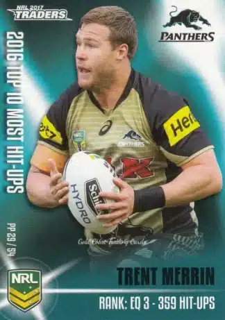 2017 NRL Traders Pieces Of The  Puzzle - PP29 Trent Merrin Penrith Panthers