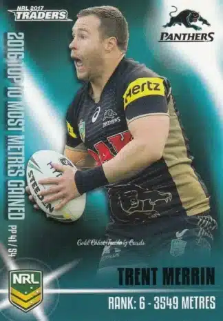 2017 NRL Traders Pieces Of The  Puzzle - PP41 Trent Merrin Penrith Panthers