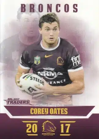 2017 NRL Traders Pearl Specials - PS009 Corey Oates Brisbane Broncos