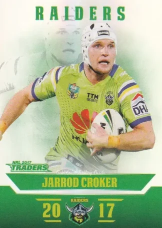 2017 NRL Traders Pearl Specials - PS014 Jarrod Croker Canberra Raiders