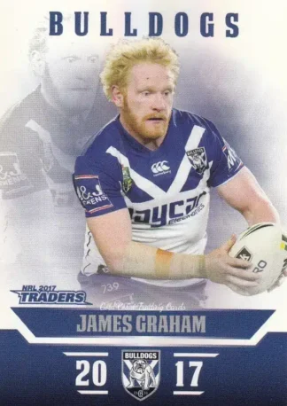 2017 NRL Traders Pearl Specials - PS023 James Graham Canterbury Bulldogs