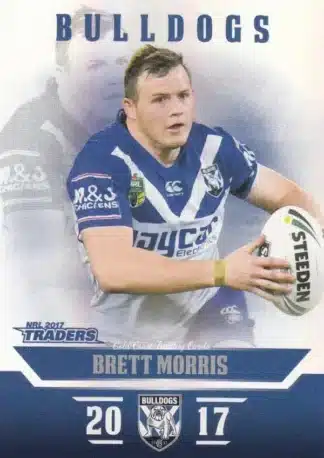 2017 NRL Traders Pearl Specials - PS028 Brett Morris Canterbury Bulldogs