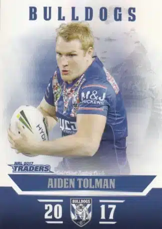 2017 NRL Traders Pearl Specials - PS030 Aiden Tolman Canterbury Bulldogs