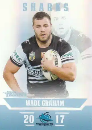 2017 NRL Traders Pearl Specials - PS034 Wade Graham Cronulla Sharks