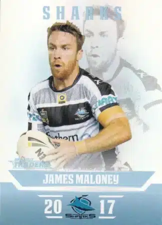 2017 NRL Traders Pearl Specials - PS038 James Maloney Cronulla Sharks