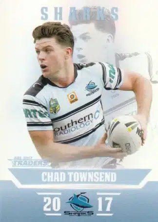 2017 NRL Traders Pearl Specials - PS040 Chad Townsend Cronulla Sharks