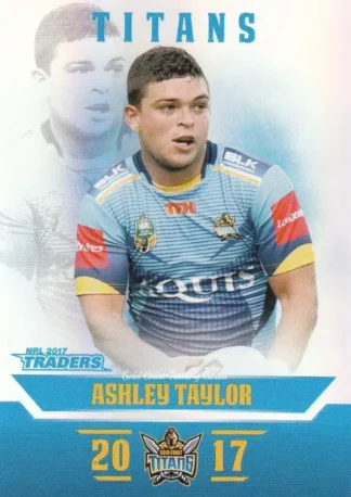 2017 NRL Traders Pearl Specials - PS050 Ashley Taylor Gold Coast Titans