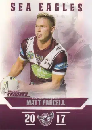 2017 NRL Traders Pearl Specials - PS057 Matt Parcell Manly Sea Eagles