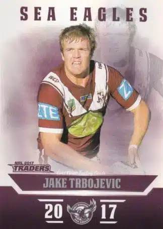 2017 NRL Traders Pearl Specials - PS059 Jake Trbojevic Manly Sea Eagles